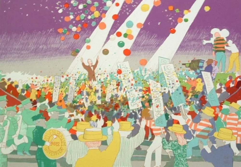 Múltiple Kingman - (Political convention: Rosenbaum for Governor)