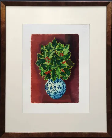 Litografía Kisling - Feuillage sacré (Sacred Foliage)
