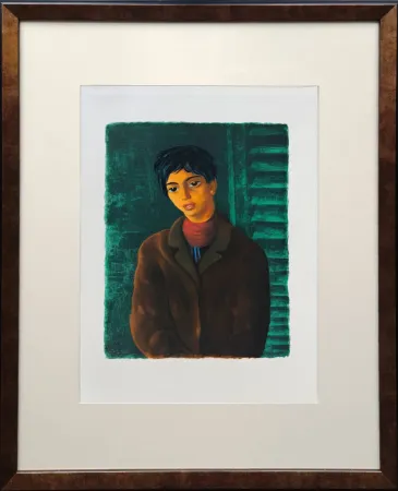 Litografía Kisling - Futur virtuose (Future Virtuoso)