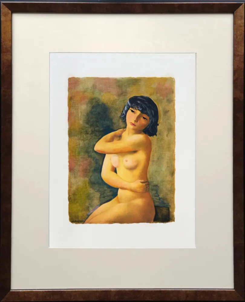 Litografía Kisling - Gitane surprise (Gitane Surprise)