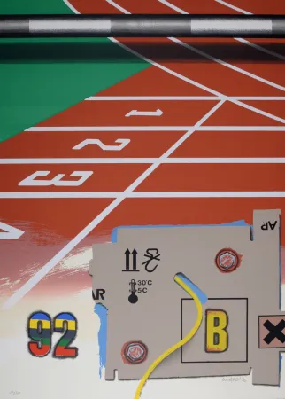 Serigrafía Klasen - Composition