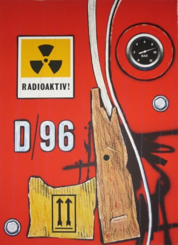 Litografía Klasen - D 96