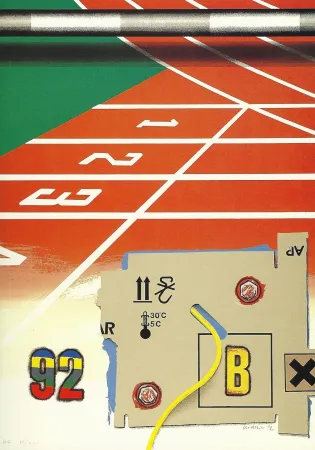 Litografía Klasen - JO BARCELONE 1992