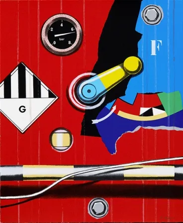 Serigrafía Klasen - Manette/G/ rond rouge