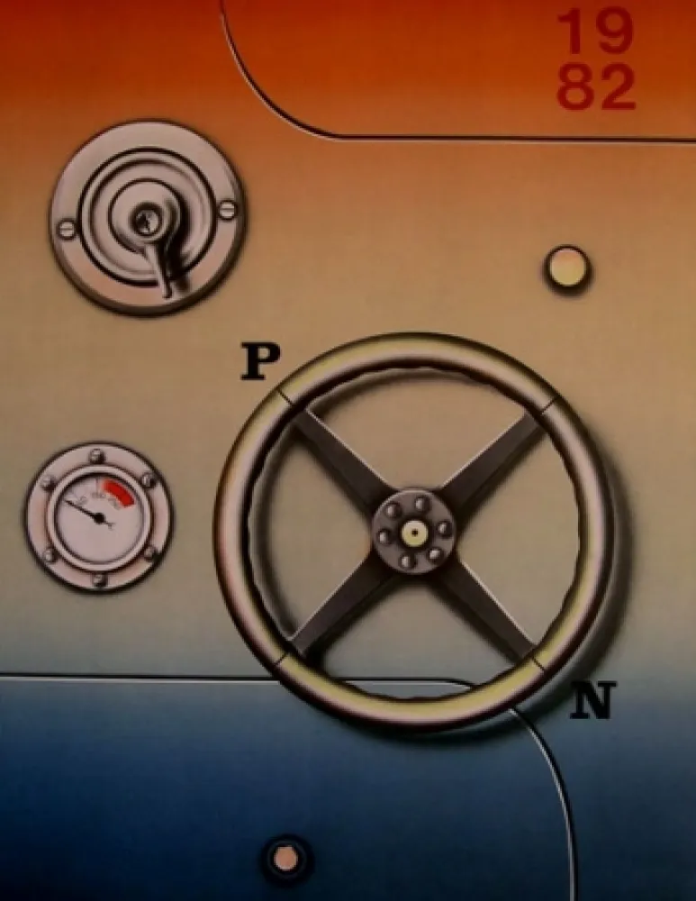 Litografía Klasen - Paris-Nice