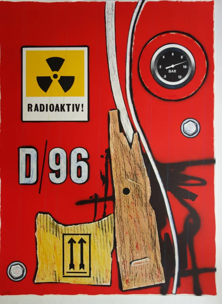 Litografía Klasen - Restricted Area