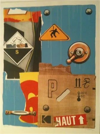 Litografía Klasen - Sans titre