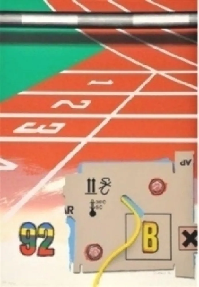 Litografía Klasen - Sans titre