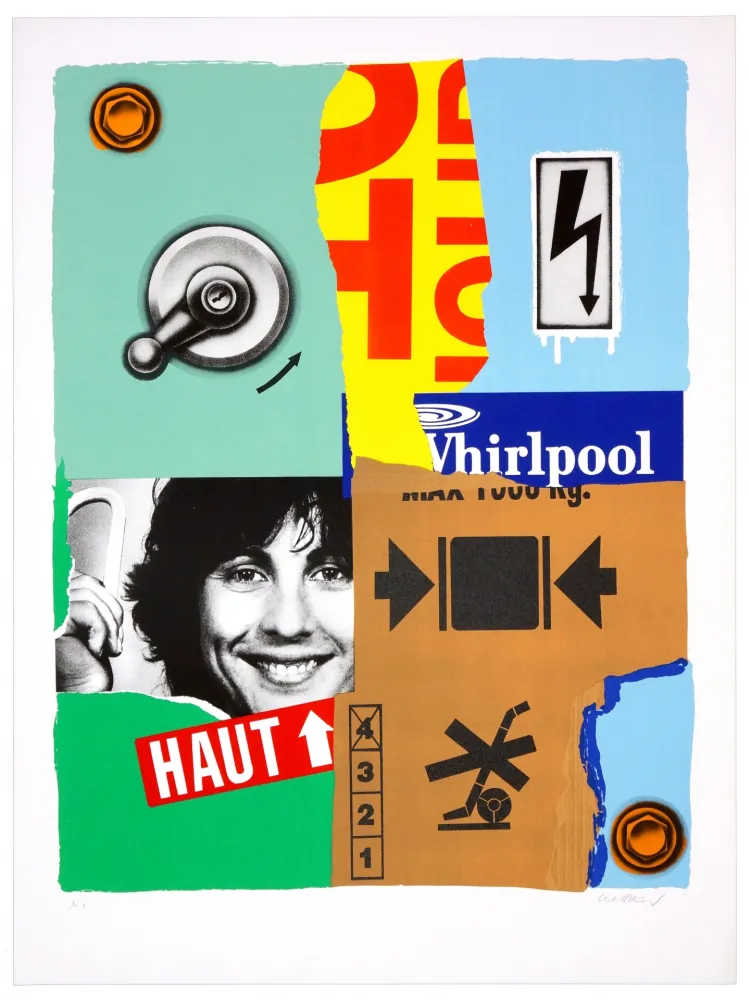 Litografía Klasen - Sans titre