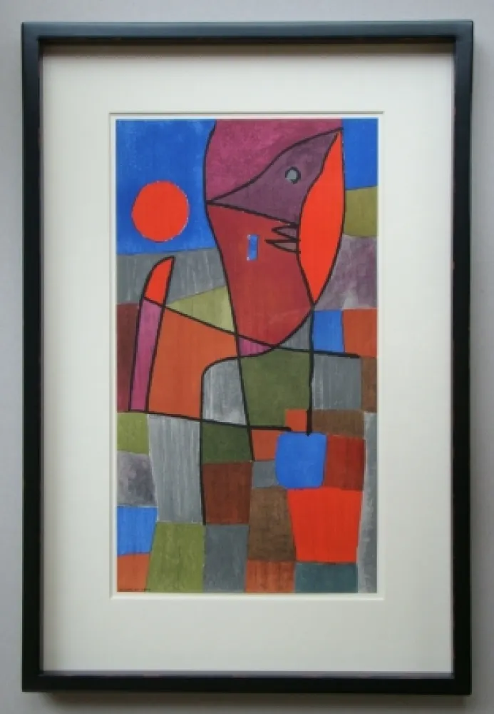 Litografía Klee - Palesio Nua, 1933
