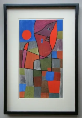 Litografía Klee - Palesio Nua, 1933