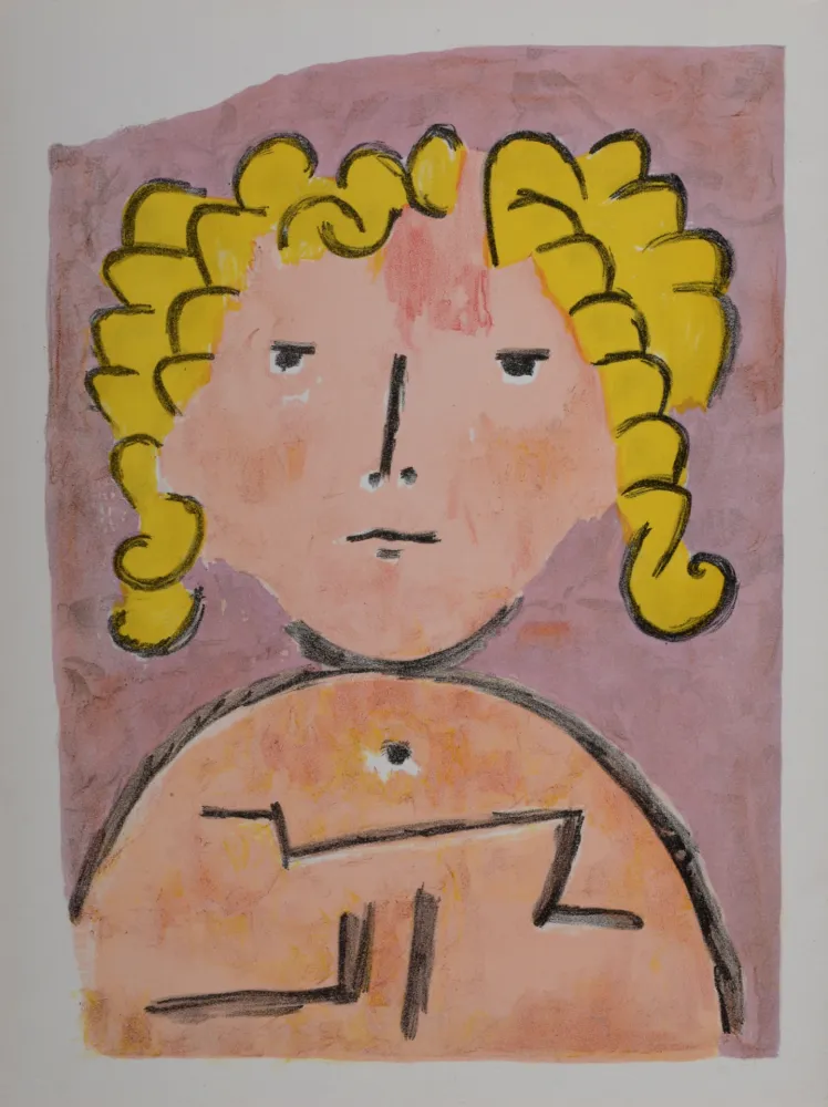 Litografía Klee - Portrait, 1939