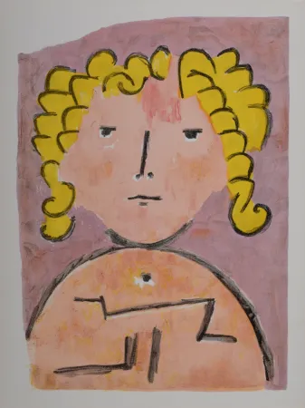 Litografía Klee - Portrait, 1939