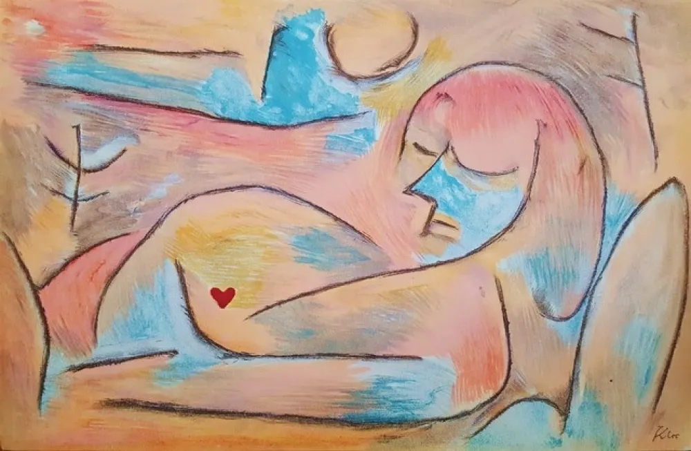 Litografía Klee - Sommeil d'hiver (Winter)