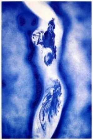 Litografía Klein - Anthropométrie 148