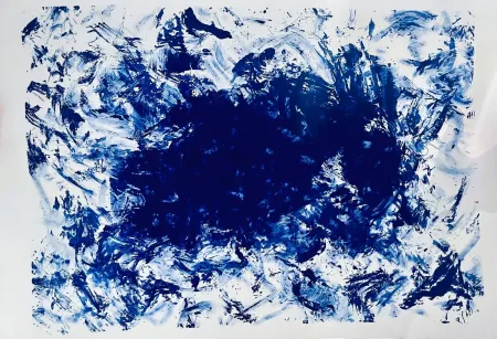 Litografía Klein - Anthropométrie (ANT 83)