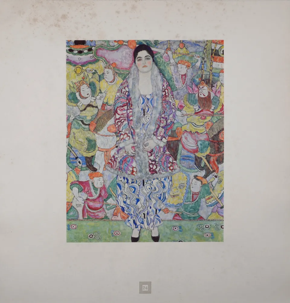 Litografía Klimt (After) - Eine Nachlese Folio, Maria Beer, 1931