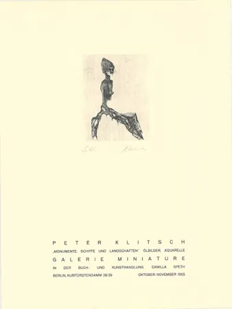 Grabado Klitsch - Monumente, Schiffe und Landschaften 