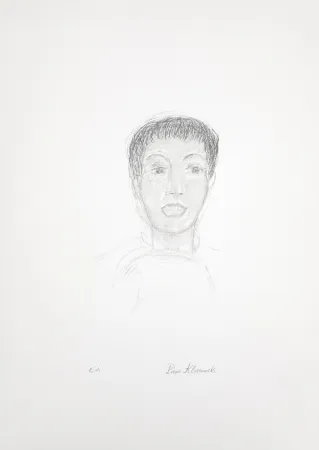 Litografía Klossowski - Portrait de garçon