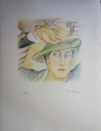 Litografía Klossowski - Tête de Roberte