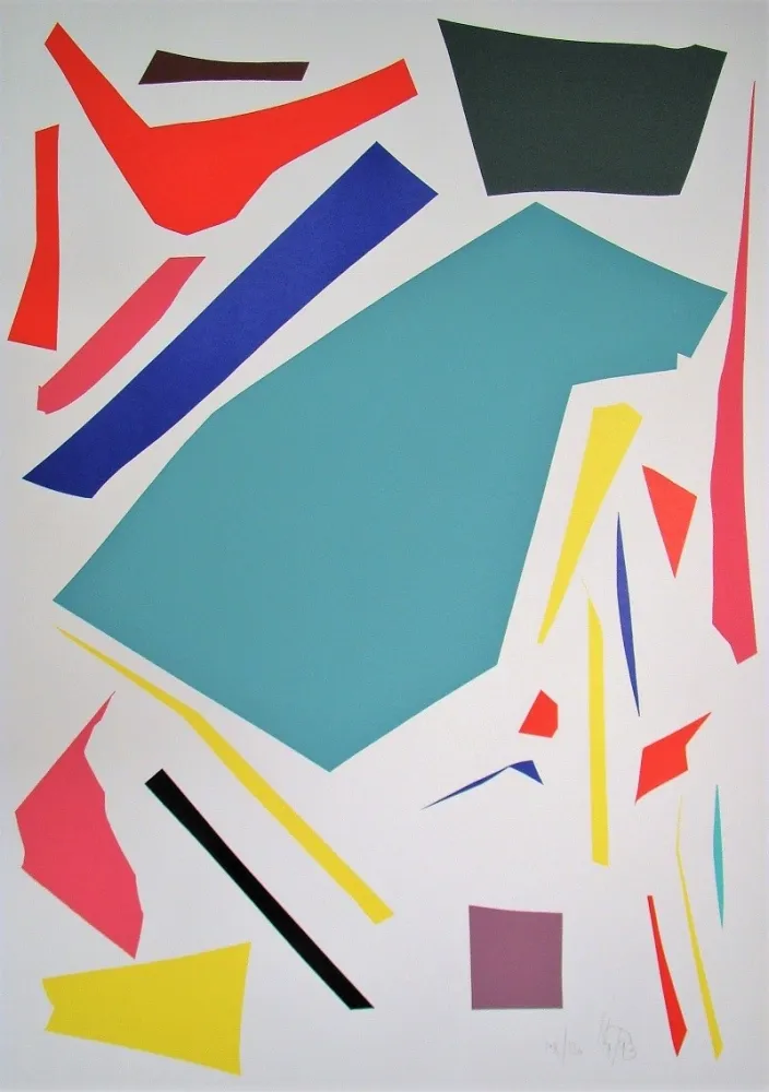 Serigrafía Knoebel - Messerschnitt  71 / 93