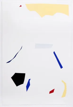 Serigrafía Knoebel - Ohne Titel (4)