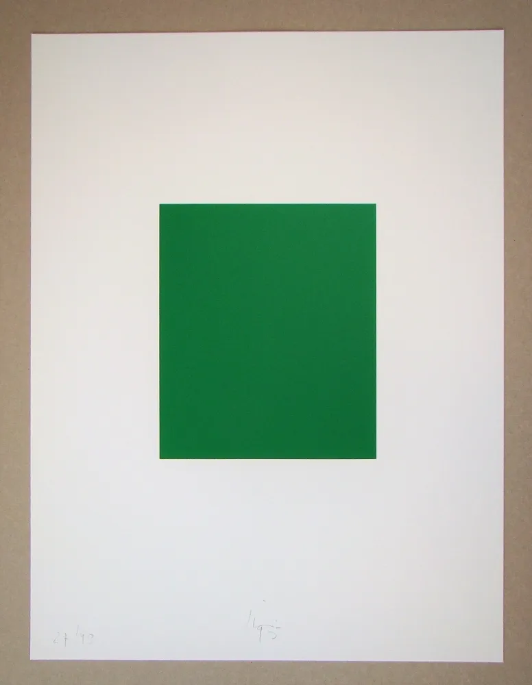 Serigrafía Knoebel - Rot Gelb Weiss Blau