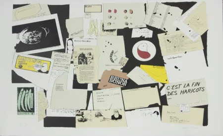 Serigrafía Knowles - C'CE LA FINS DES HARICOTS