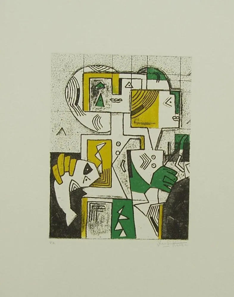 Aguatinta Kodra - SENZA TITOLO