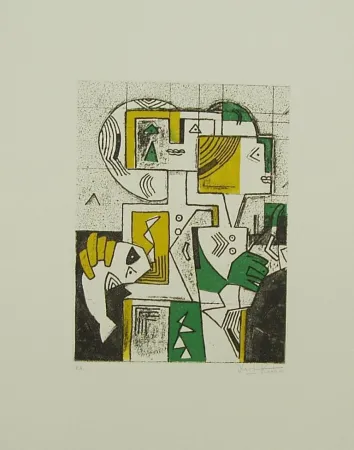 Aguatinta Kodra - SENZA TITOLO