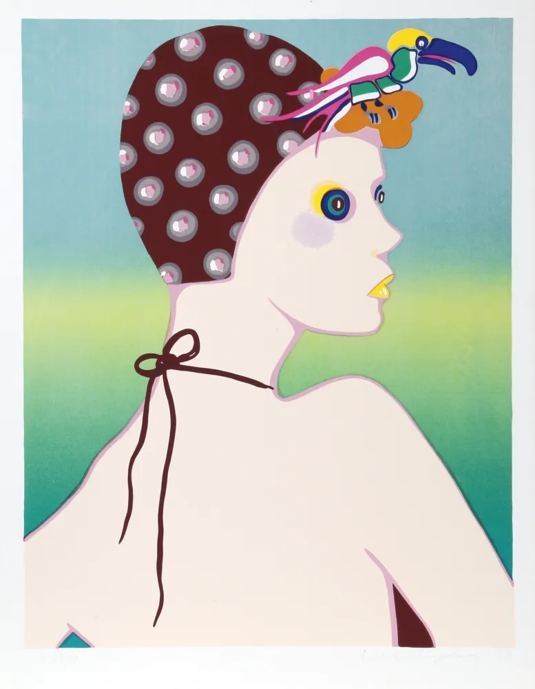 Serigrafía Kogelnik - Crazy Bird