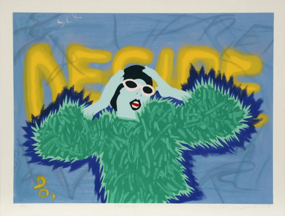 Serigrafía Kogelnik - Desire