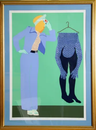 Serigrafía Kogelnik - Ecce Homo