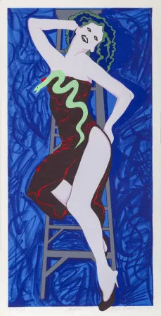 Serigrafía Kogelnik - Erato