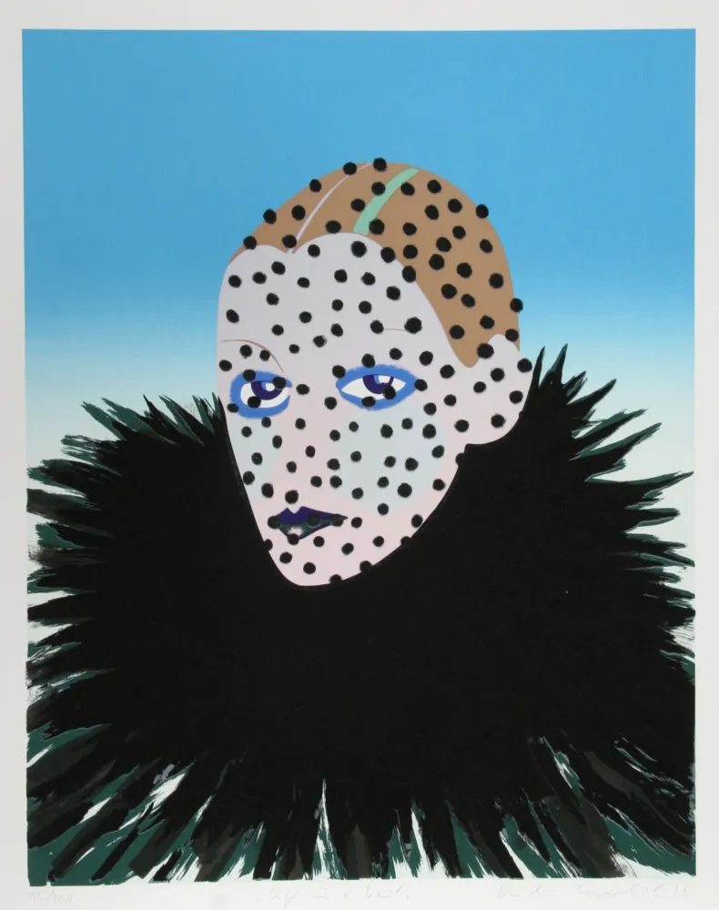 Serigrafía Kogelnik - Life is a Veil