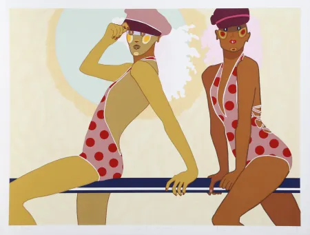 Serigrafía Kogelnik - Look Again