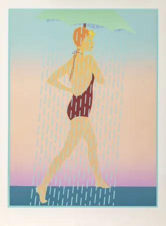 Serigrafía Kogelnik - Rainy