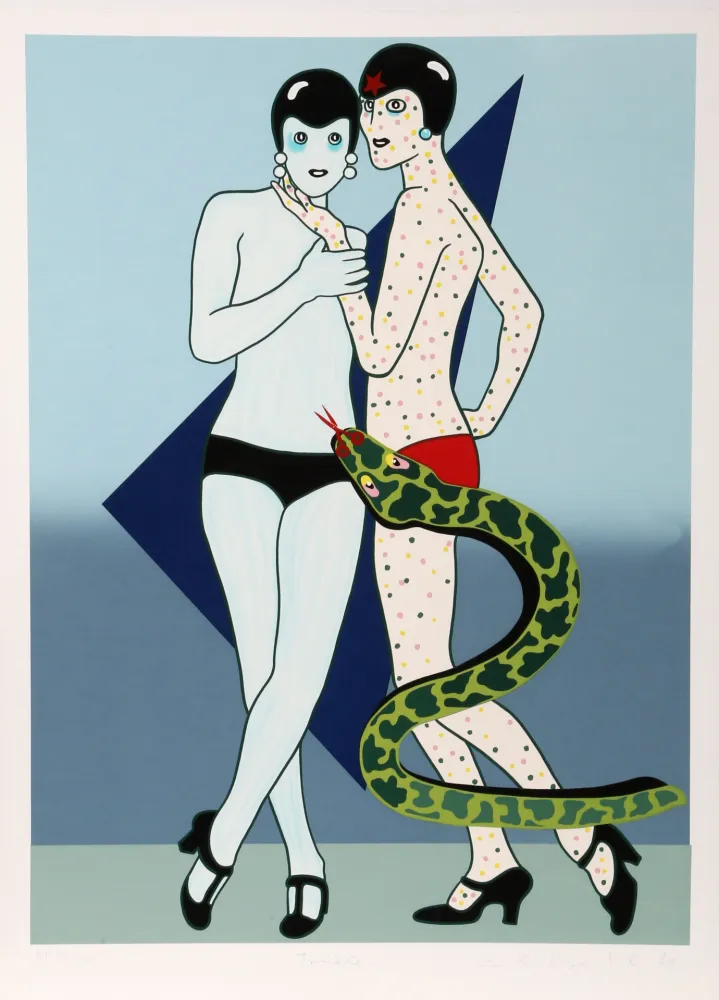 Serigrafía Kogelnik - Triangle