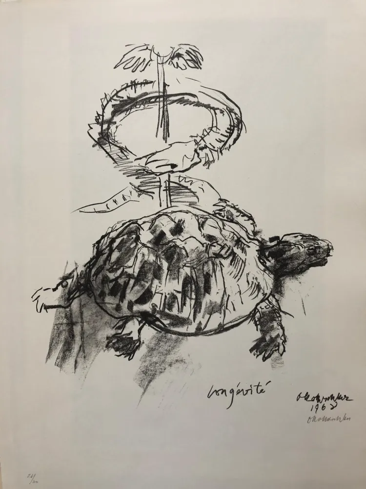 Litografía Kokoschka - Longévité