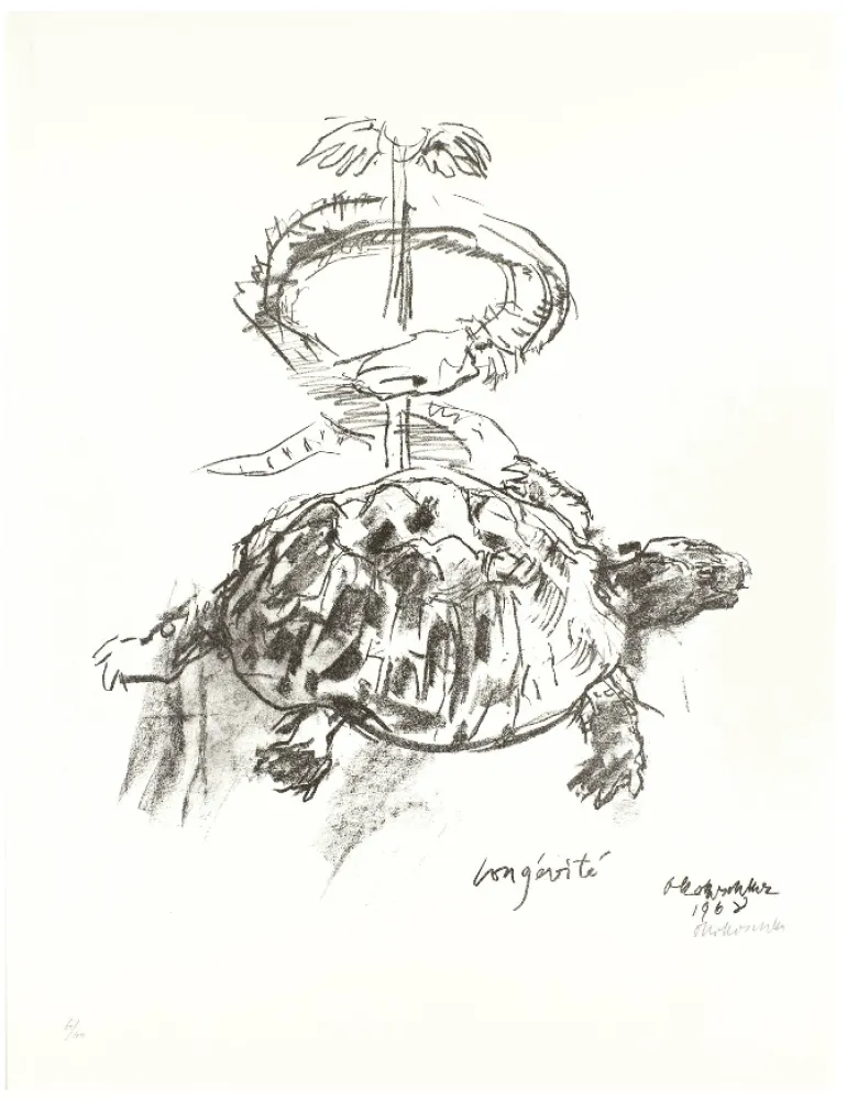 Litografía Kokoschka - Longévité