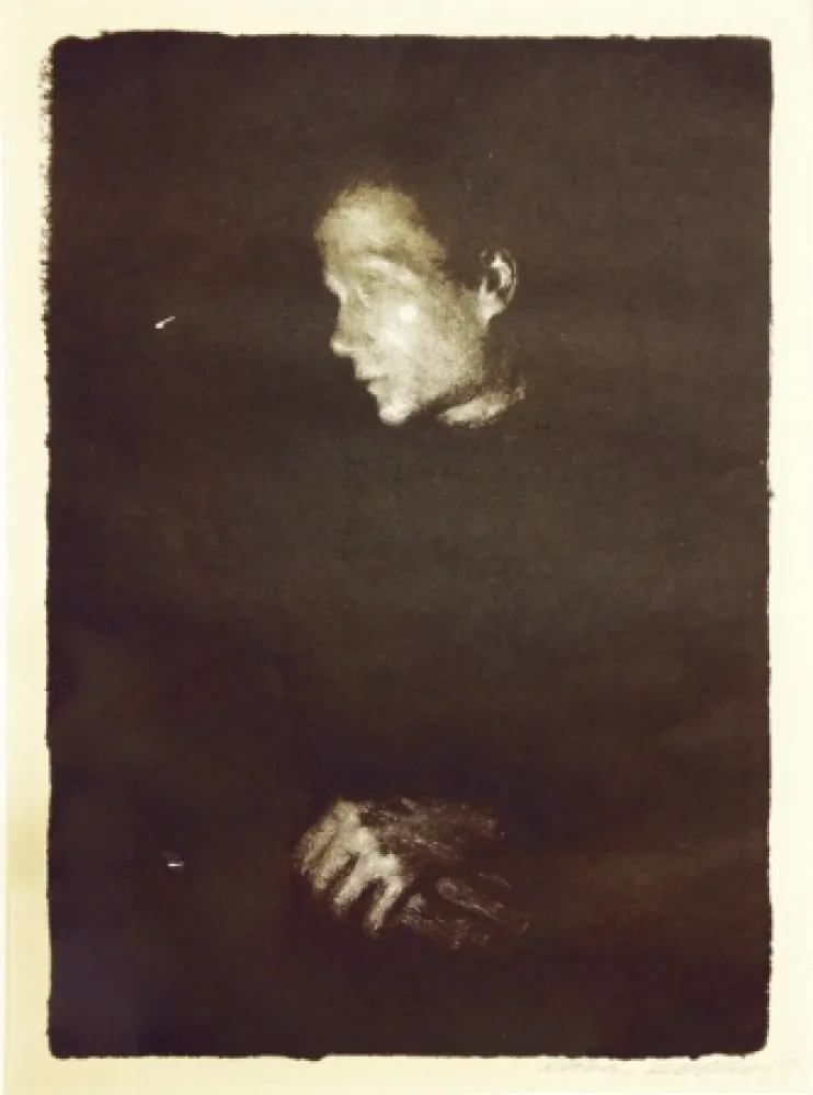 Litografía Kollwitz - Arbeiterfrau im Profil Nach Links