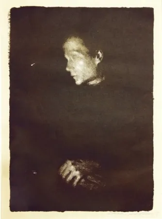 Litografía Kollwitz - Arbeiterfrau im Profil Nach Links