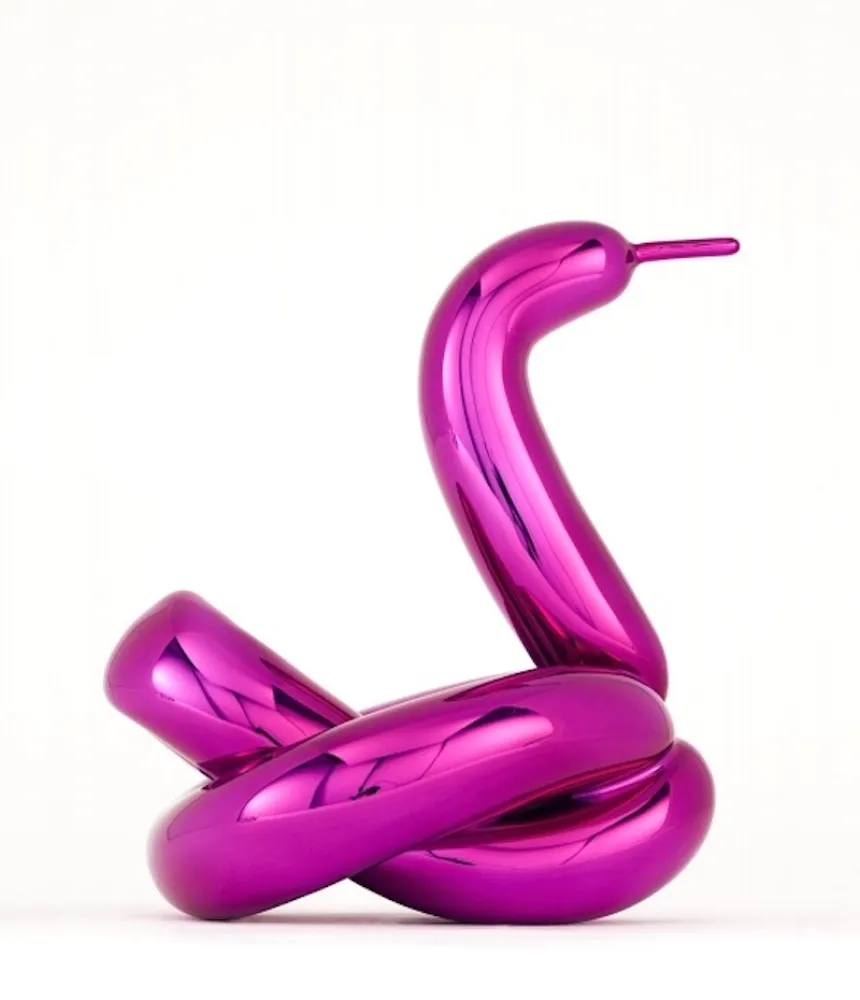 Sin Técnico Koons - Balloon Swan (Magenta)