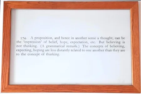 Serigrafía Kosuth - Ex Libris Montreal