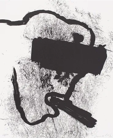 Litografía Kounellis - Composition