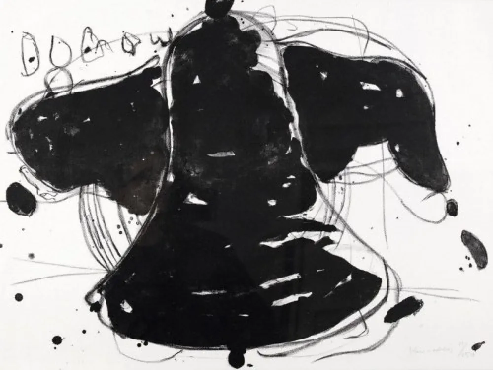 Litografía Kounellis - Gegen die Folter