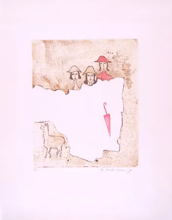 Aguafuerte Y Aguatinta Kramer - Rain Storm