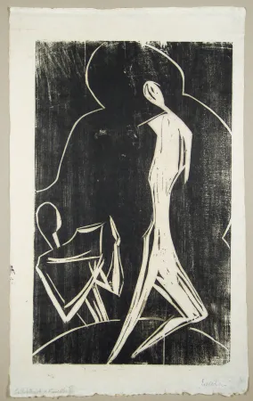 Grabado En Madera Krantz -  Evokation (Evocation)