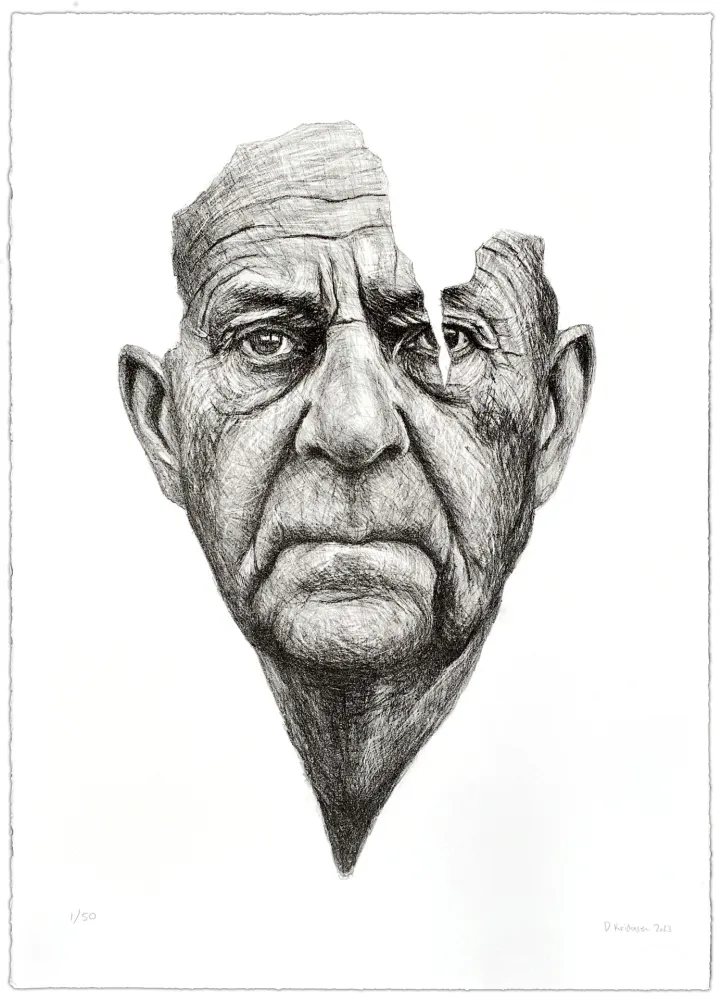 Litografía Kristensen - Sans titre 1