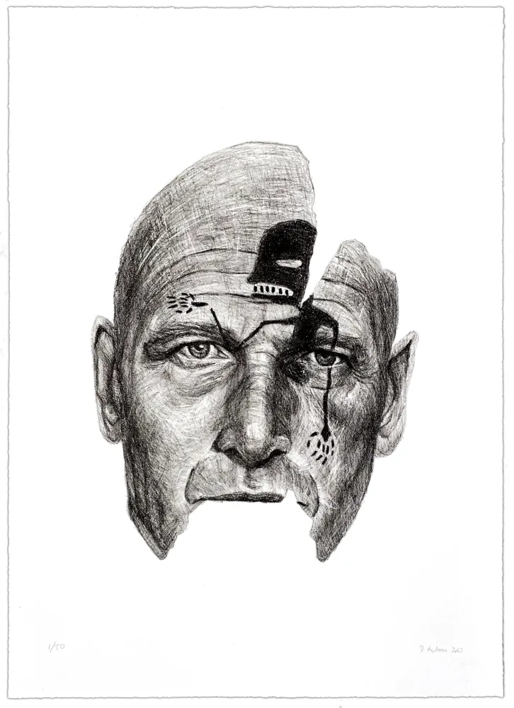 Litografía Kristensen - Sans titre 2